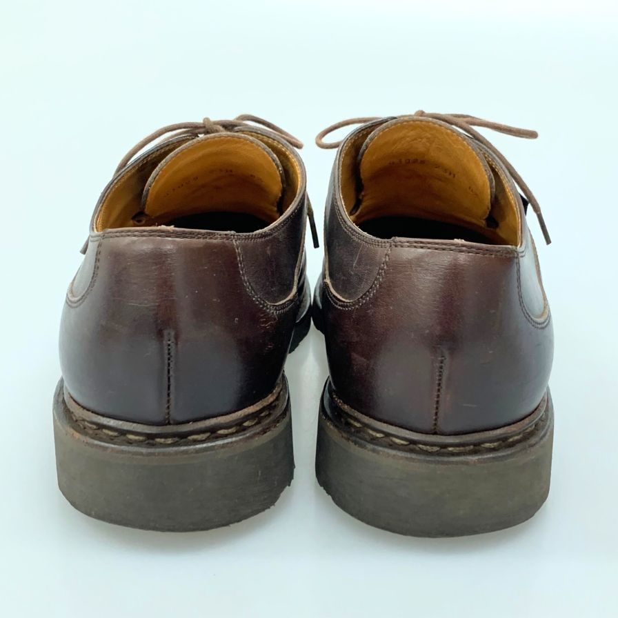 パラブーツ アヴィニョン Uチップ カフェ サイズUK8.5 ブラウン Paraboot ビジネスシューズ 約27.0cm【LA】【中古】