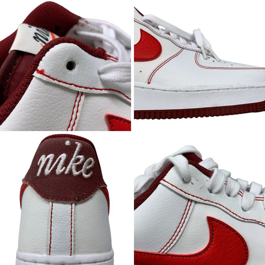 ナイキ エアフォース1 ファーストユーズ チームレッド ユニバーシティ メンズ サイズ28.0 Nike Air Force 1 Low First Use 約28.0cm【AFC47】