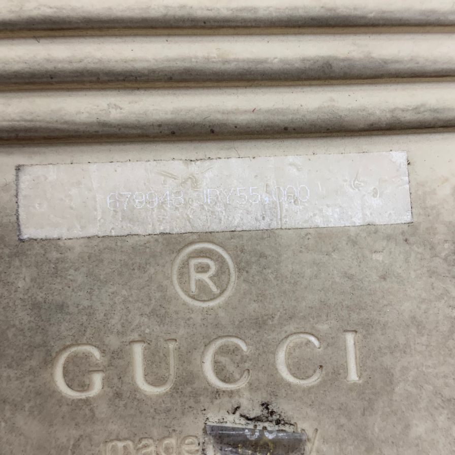 美品◆グッチ × ザ ノースフェイス サンダル ボア 679948 レディース サイズ38 GUCCI × THE NORTH FACE【AFD7】