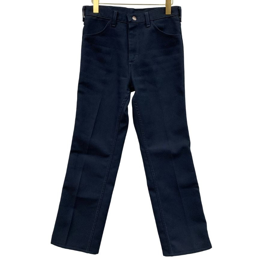 ラングラー スラックス USA製 ネイビー メンズ W32 L31 Wrangler 【AFB39】