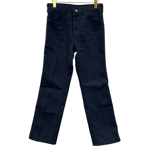 ラングラー スラックス USA製 ネイビー メンズ W32 L31 Wrangler 【AFB39】