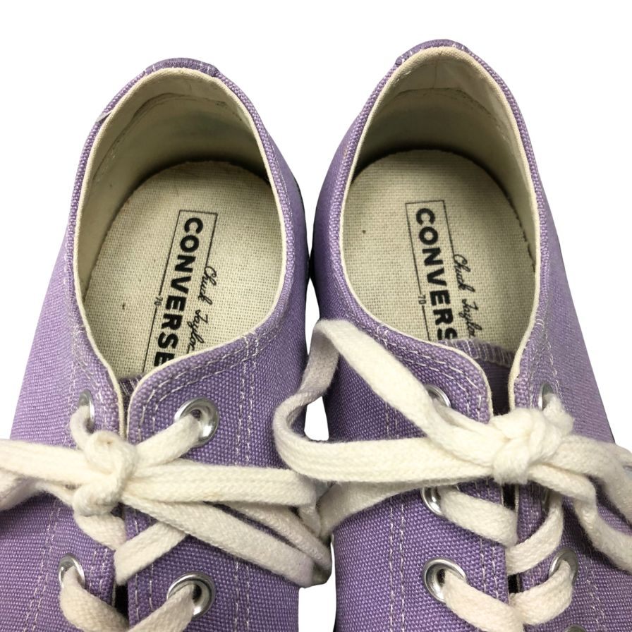 コンバース ローカットスニーカー CT70 チャックテイラー パープル メンズ サイズ28.0 CONVERSE 約28.0cm【AFC41】