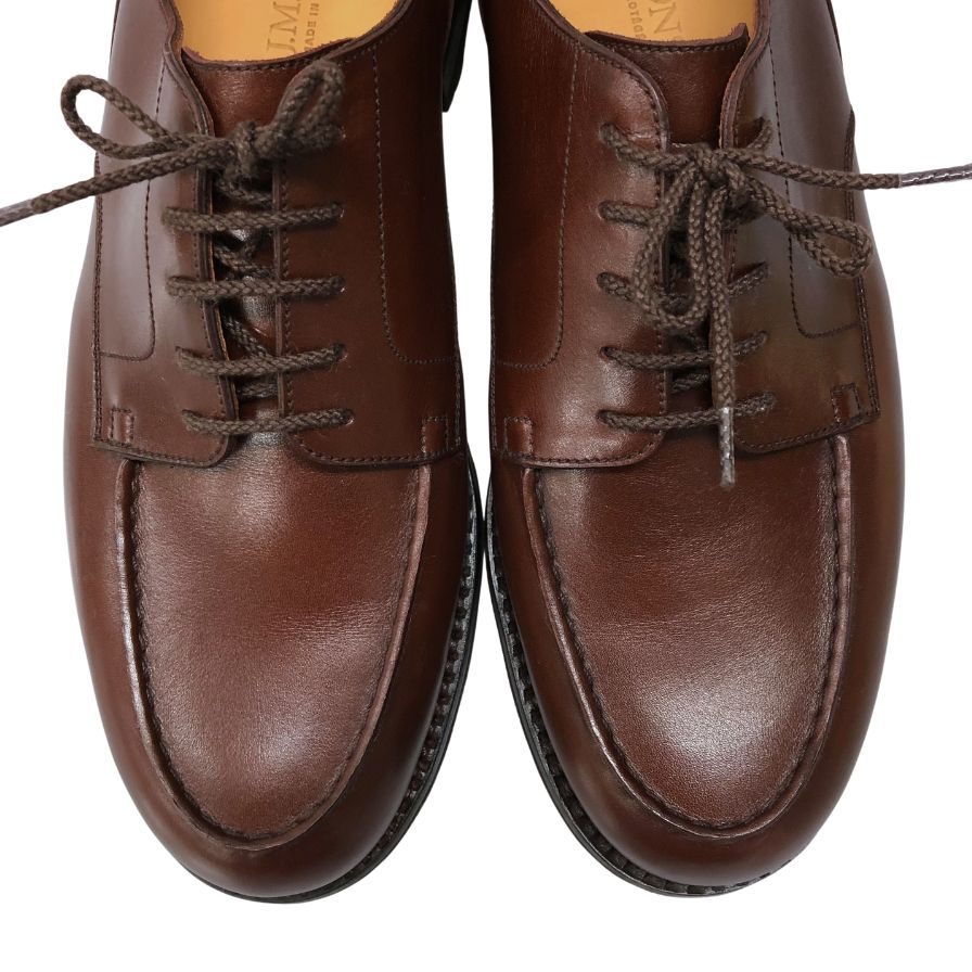ジェイエムウエストン レザーシューズ Uチップ 641 ゴルフ ブラウン 9C J.M.WESTON ビジネスシューズ 約27.5cm【LA】【中古】
