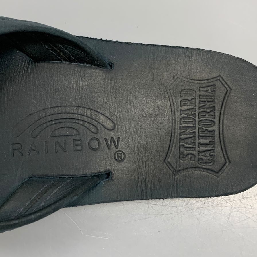 レインボーサンダル スタンダードカリフォルニア サンダル ビーチサンダル ネイビー サイズS メンズ RAINBOW SANDALS STANDARD CALIFORNIA 約24.0cm【AFD13】