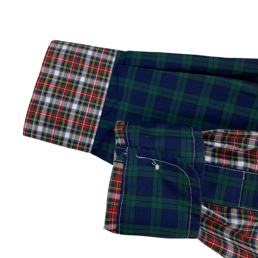 美品◆ラルフローレン ボタンダウンシャツ チェック メンズ サイズXS Ralph Lauren 【AFB40】