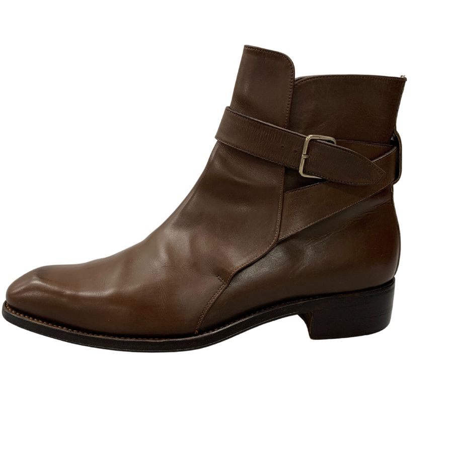 美品◆メルミン ジョッパーブーツ レザー ブラウン系 サイズ7 メンズ MEERMIN【AFC45】