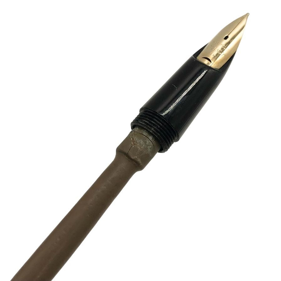 パイロット 万年筆 SUPER 250 ブラック×ゴールド ペン先14K PILOT【AFI10】