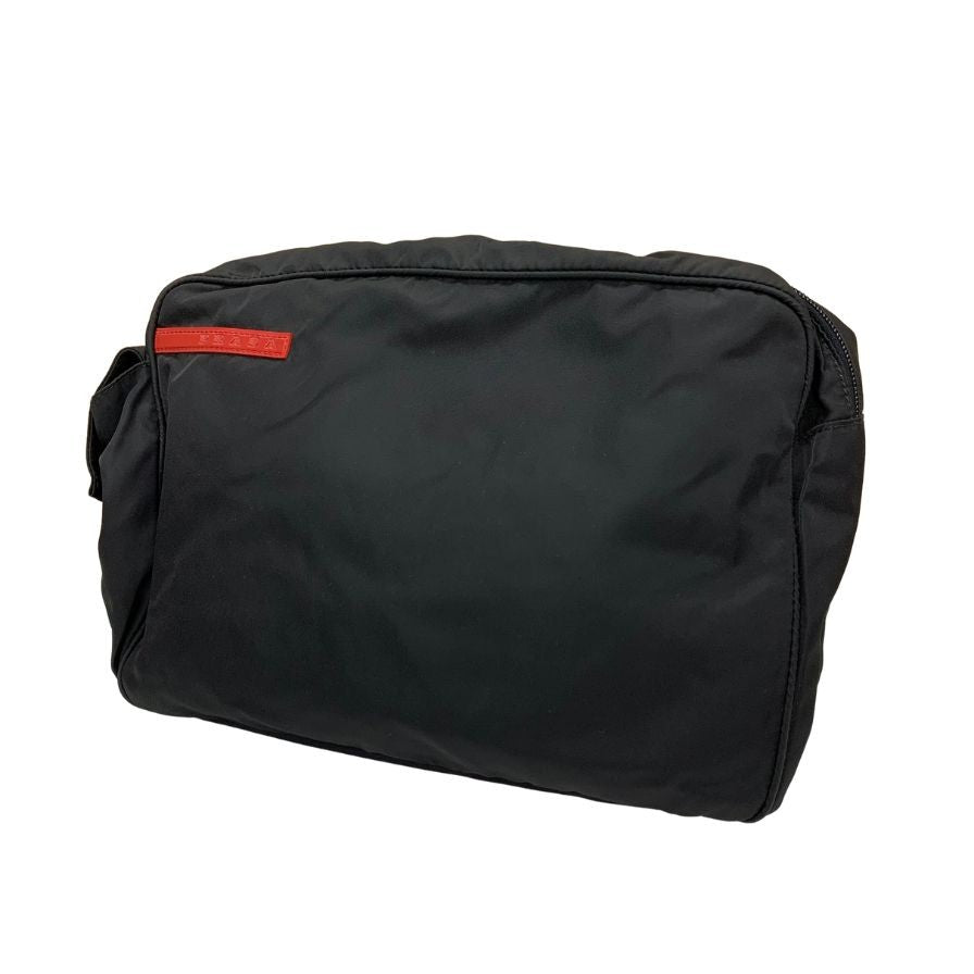 プラダスポーツ リュック ナイロン ブラック メンズ B9251 PRADA【AFE11】