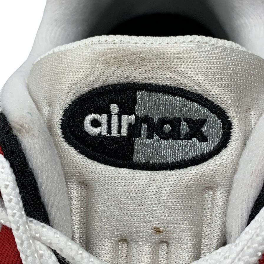 ナイキ ID スニーカー エアマックス 95 パールグレイ ダークビートルート サイズ30.5 818592ー996 NIKE AIR MAX PEARL GREY DARK BEETROOT 約30.5cm【AFC29】