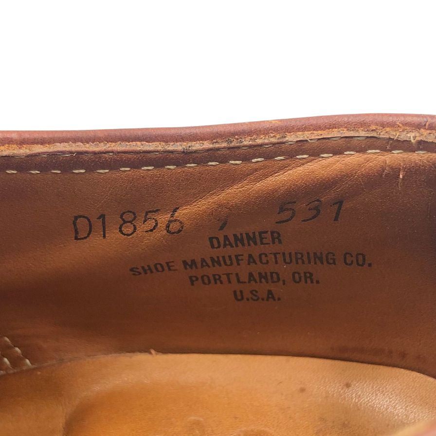 ダナー ダービーシューズ プレーントゥ ブラウン サイズ9 メンズ Danner 約27.5cm【AFC44】