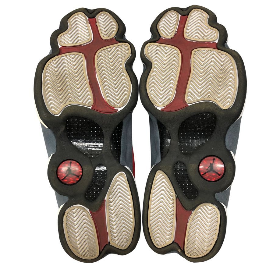ナイキ スニーカー エアジョーダン 13 レトロ ジムレッド/フリント グレー ホワイト ブラック DJ5982-600 27.5cm NIKE AIR JORDAN 13 RETRO GYM RED/FLINT GREY-WHITE-BLACK 約27.5cm【AFD15】