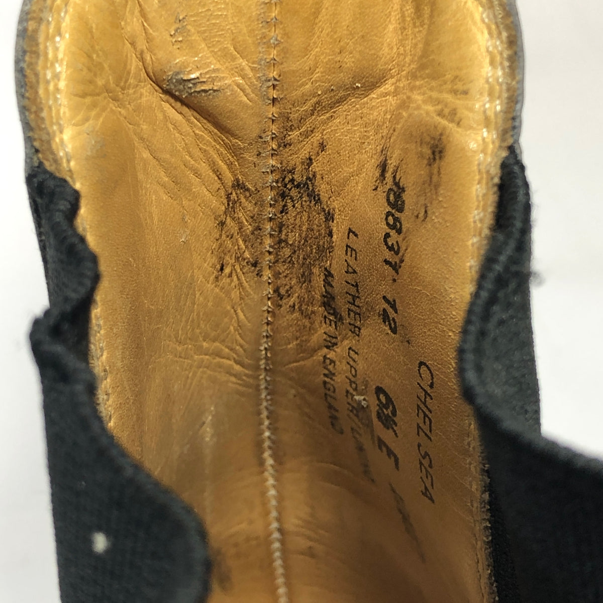 クロケット&ジョーンズ CHELSEA サイドゴアブーツ カーフ ブラック サイズUK6.5E メンズ Crockett & Jones 約25.0cm【AFC50】