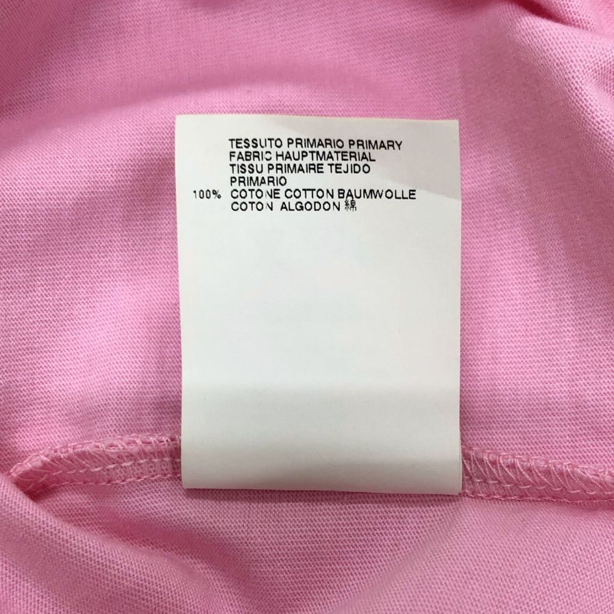 極美品◆ディースクエアード2 Tシャツ アップルモチーフ レディース サイズL ピンク DSQUARED2 【AFB44】
