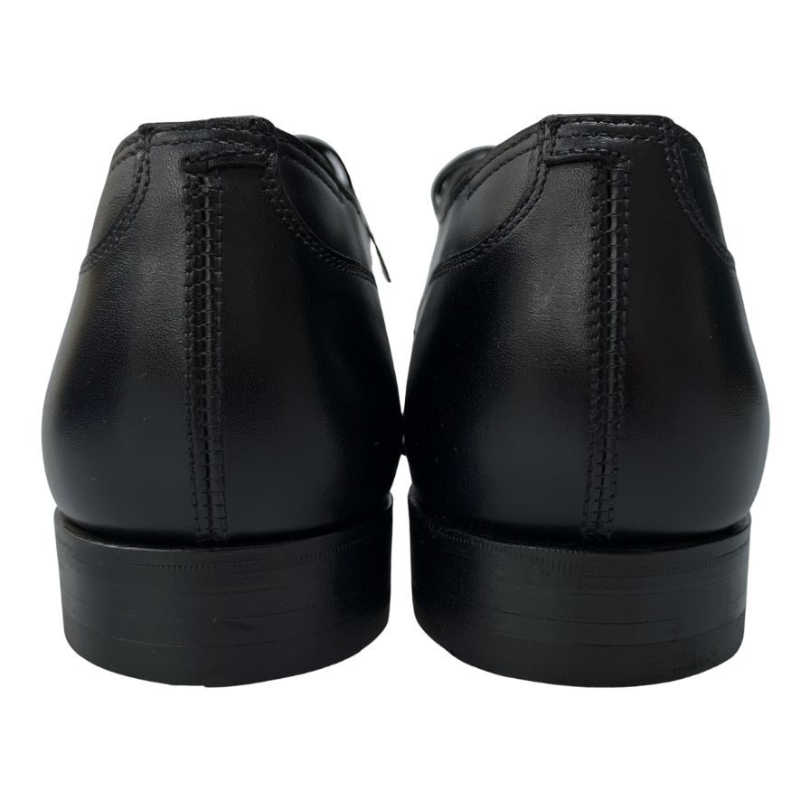 クロケット&ジョーンズ レザーシューズ RUFFLES パンチドキャップ メンズ ブラック サイズ10 CROCKETT&JONES ビジネスシューズ 約28.5cm【LA】【中古】