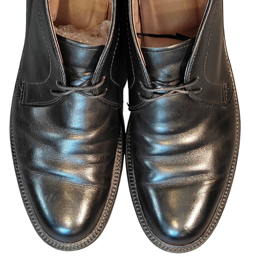 オールデン レザーシューズ 12717 チャッカブーツ カーフ サイズUS8D ALDEN ブーツ 約26.0cm【LA】【中古】