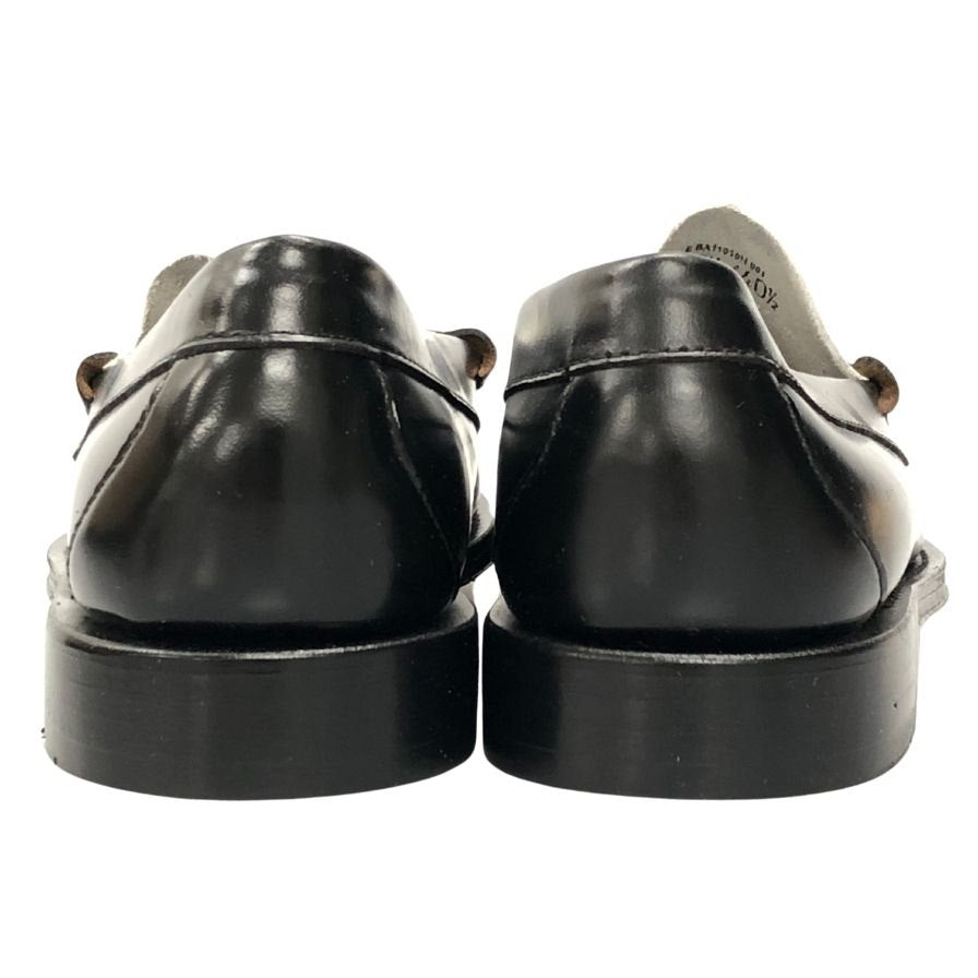 ジーエイチバス ローファー ウィージャンズ ラーソン サイズ7.5 メンズ ブラック ホワイト G.H.Bass&Co. WEEJUNS LARSON ローファー 約26.0cm【LA】【中古】