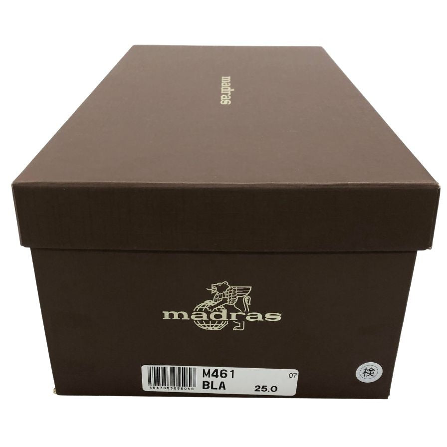マドラス レザーシューズ M461 ストレートチップ ドレス 革靴 ブラック メンズ サイズ25cm Madras 約25.0cm【AFD2】