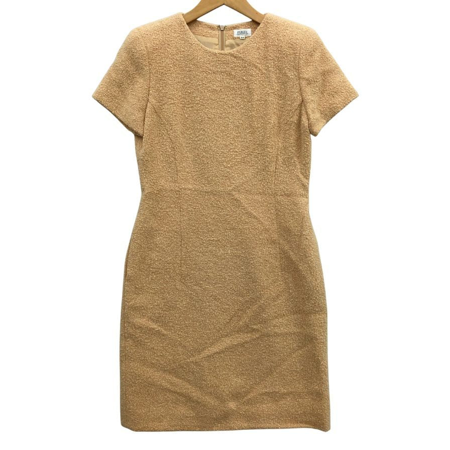 FOXEY フォクシー　ワンピース　ベージュ　40 中古◇フォクシー アンゴラ混 ワンピース サイズ40 ベージュ系