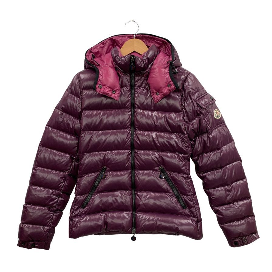 中古◆モンクレール ダウンジャケット BADY GIUBBOTTO パープル レディース サイズ1 MONCLER 【AFA22】