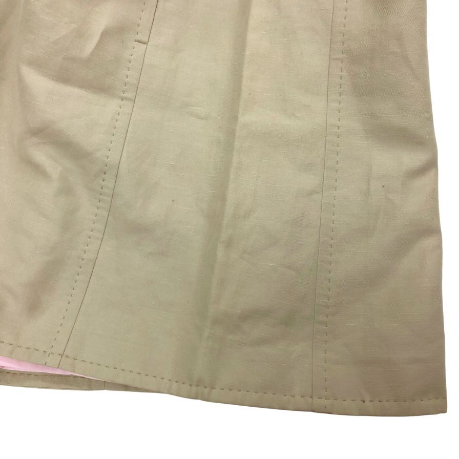 中古◆ディースクエアード ノースリーブ ワンピース コットン&リネン レディース サイズ42 カーキ DSQUARED2 【AFB22】