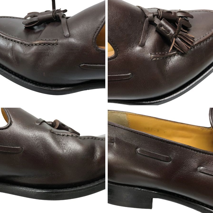 ユニオンインペリアル タッセルローファー UR199 グッドイヤー ダークブラウン サイズUK7 メンズ UNION IMPERIAL 約26.0cm【AFC6】