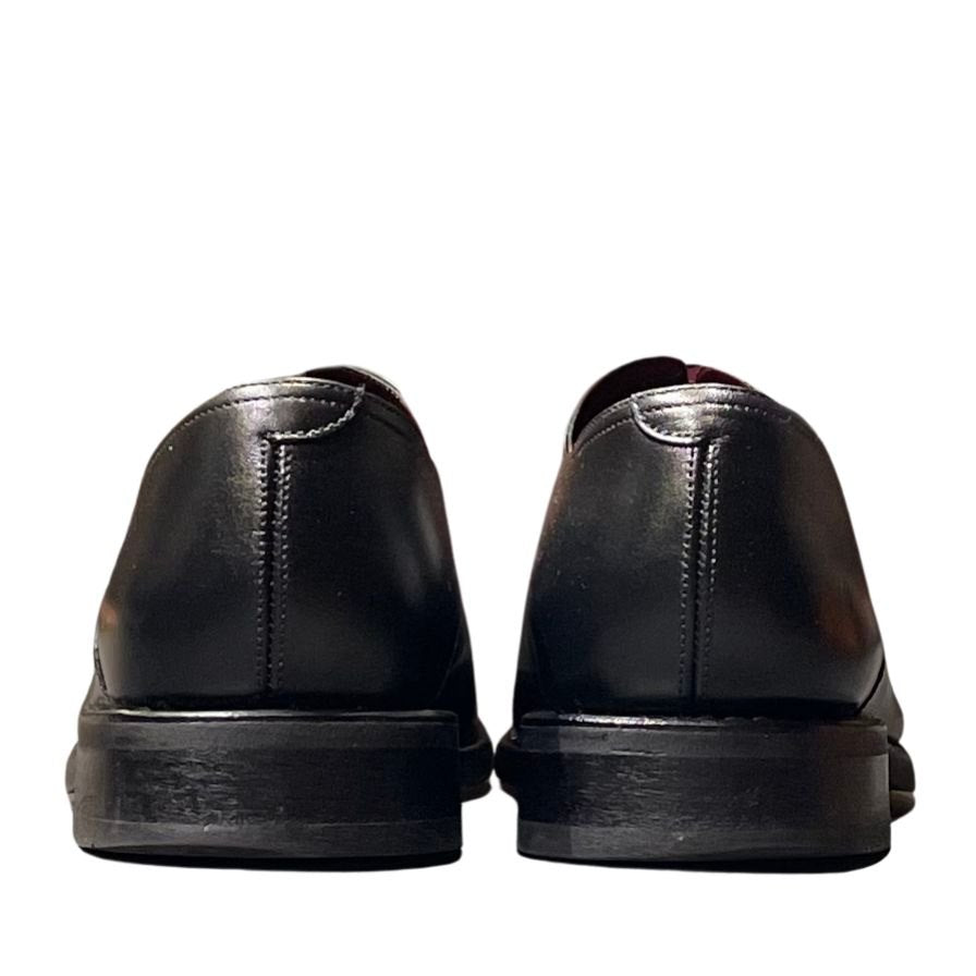 パラブーツ レザーシューズ ストレートチップ クレマンソー メンズ サイズUK8 ブラック PARABOOT CLEMENCEAU ビジネスシューズ 約27.0cm【LA】【中古】