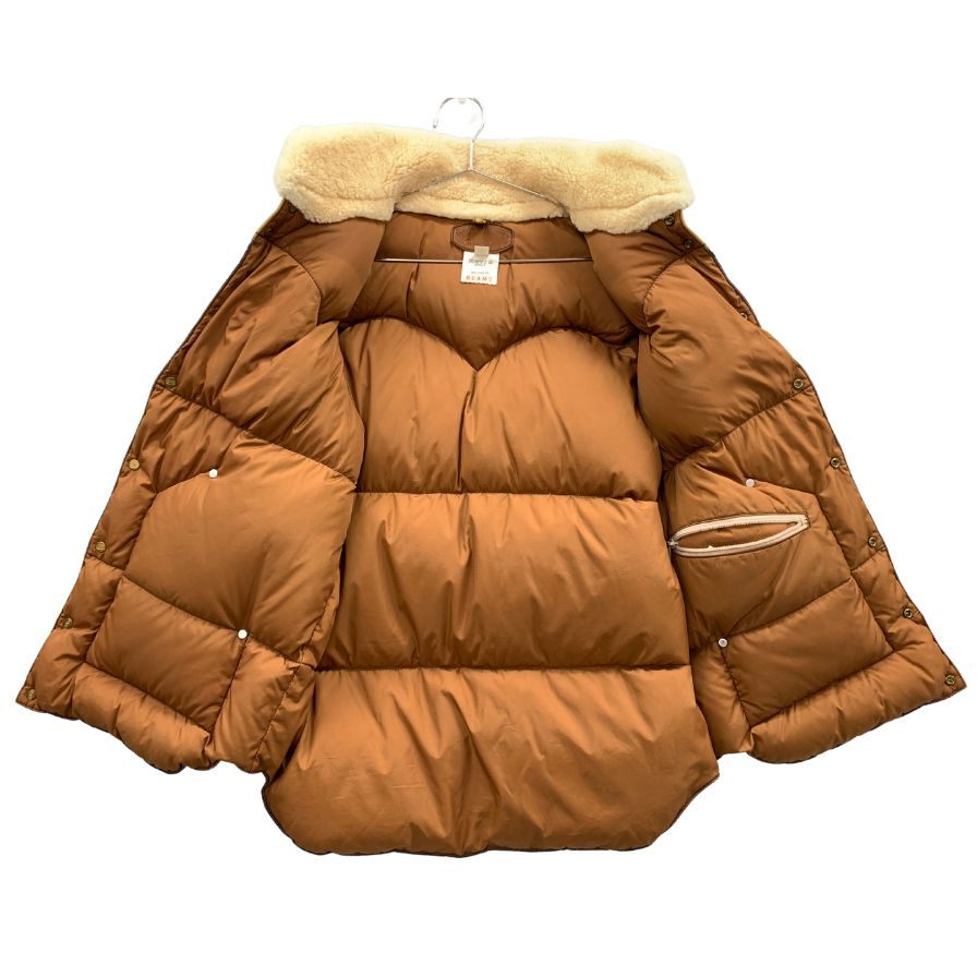 極美品◆ロッキーマウンテン ダウンベスト 290-192-07 デニム ビームス別注 メンズ サイズ42 インディゴ ROCKY MOUNTAIN BEAMS 【AFB20】