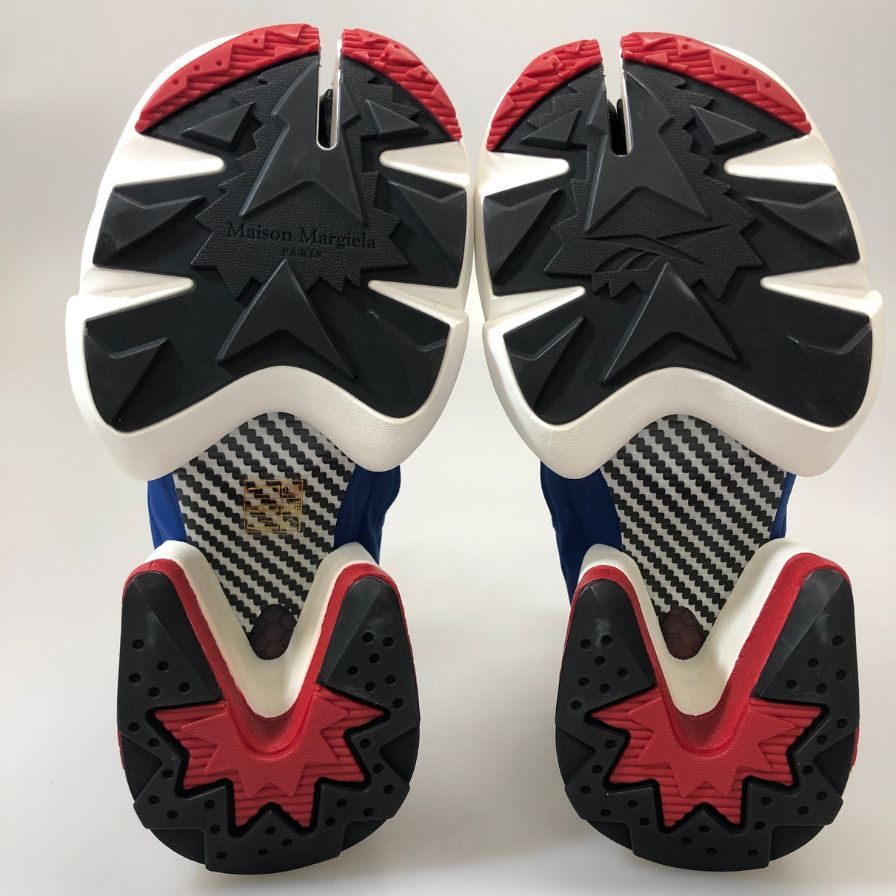 メゾンマルジェラ リーボック スニーカー Tabi Instapump Fury Hi S34WU0023 ブルー系 レディース サイズ35 Maison Margiela Reebok 約21.5cm【AFD9-2】