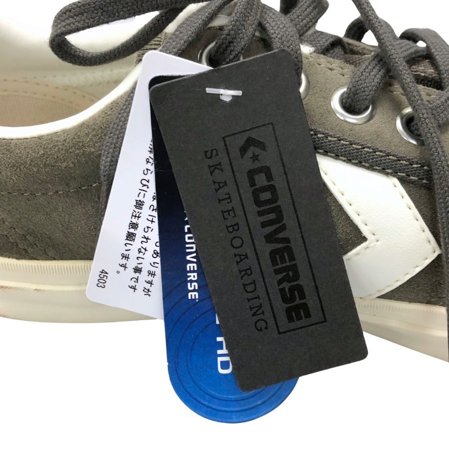 コンバース スケートボーディング ローカットスニーカー ブレイクスター 1CL769 キャンバス グレー メンズ サイズ28cm CONVERSE SKATEBOARDING BREAKSTAR SK OX 約28.0cm【AFD2】