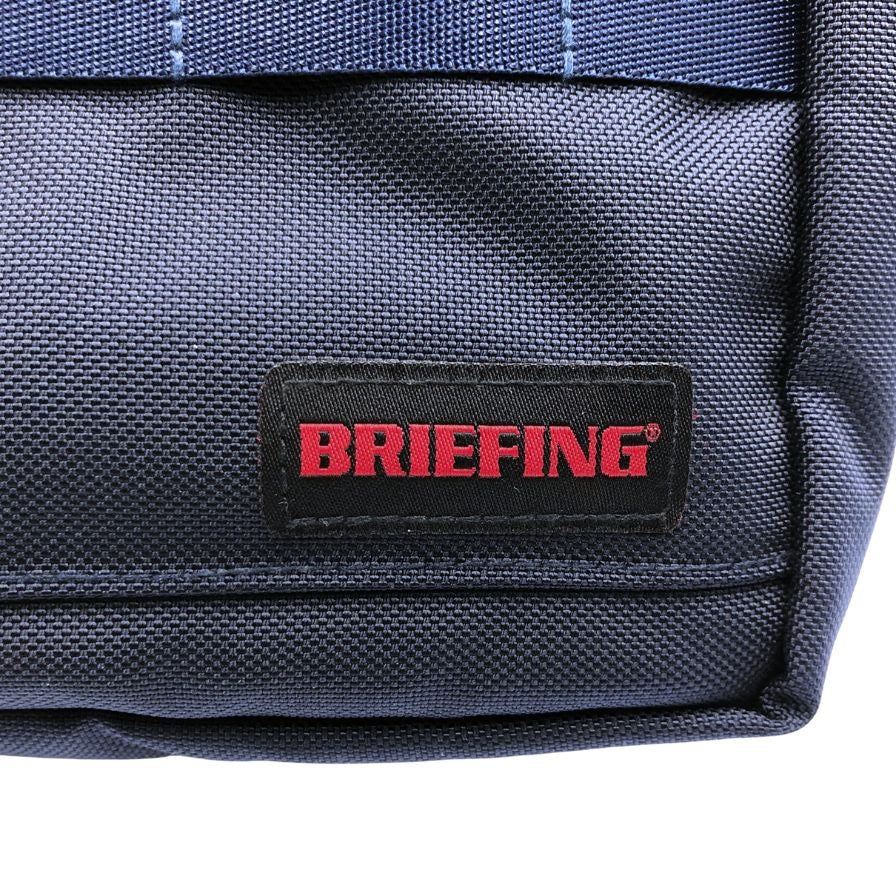 ブリーフィング ミニトートバッグ PVC×ナイロン ネイビー メンズ BRIEFING【AFE9】