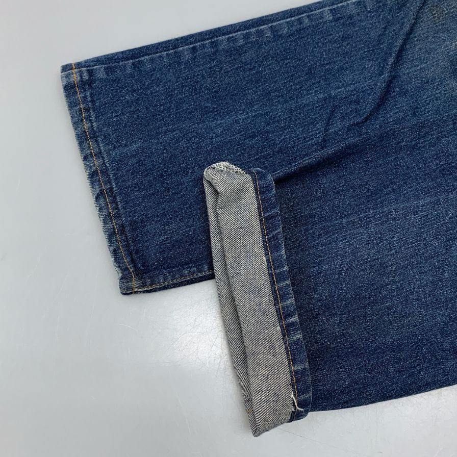 プレインポケッツ デニムパンツ W36L30 ブルー系 Plain Pockets 【AFB30】