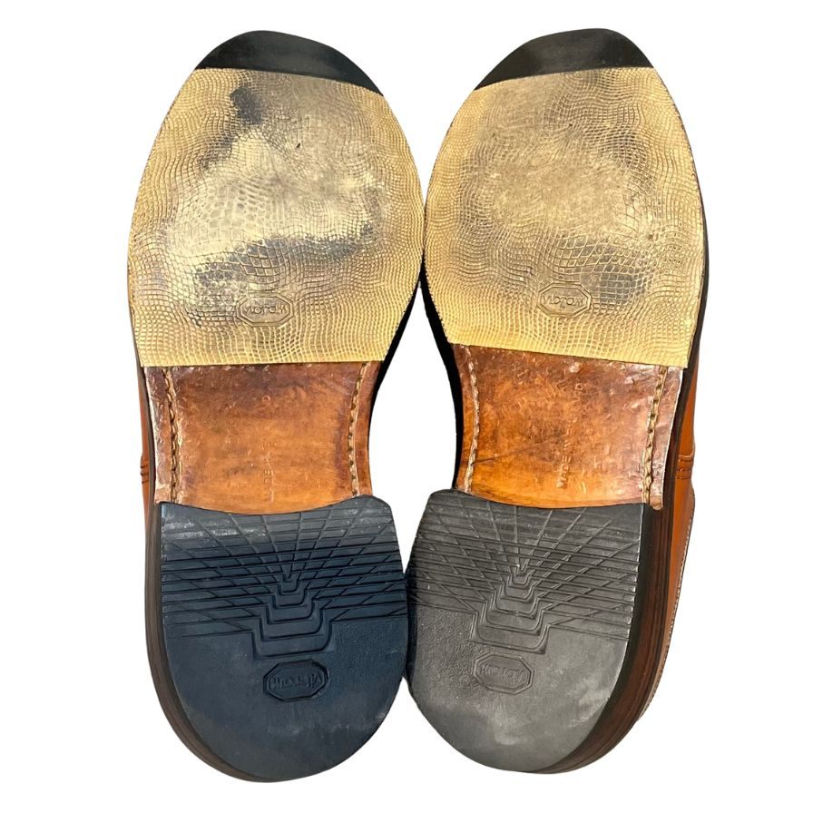 トリッカーズ レザーシューズ ストレートチップ M798 カーフ サイズUK7.5 メンズ ブラウン Tricker’s ビジネスシューズ 約26.0cm【LA】【中古】