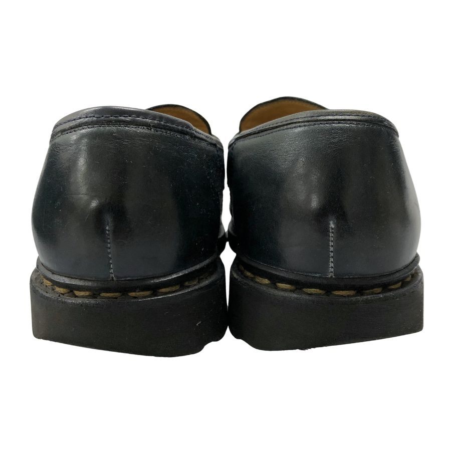 パラブーツ ローファー ランス レザー ブラック サイズ8 メンズ PARABOOT REIMS ローファー 約26.5cm【LA】【中古】