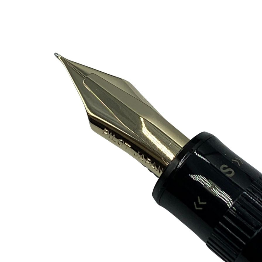 パイロット 万年筆 Justus95 ペン先14K FJ-3MR-NB-M ブラック PILOT【AFB53】