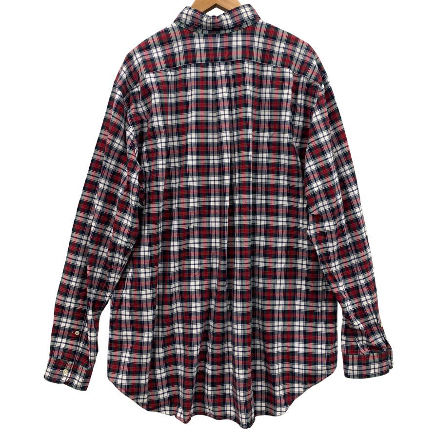 美品◆ラルフローレン ボタンダウンシャツ チェック メンズ サイズ2XL Ralph Lauren 【AFB7】