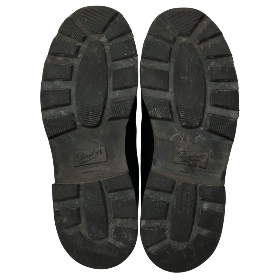 パラブーツ チロリアンシューズ ミカエル カーフ メンズ サイズ42 ブラック PARABOOT MICHAEL ビジネスシューズ 約27.0cm【LA】【中古】