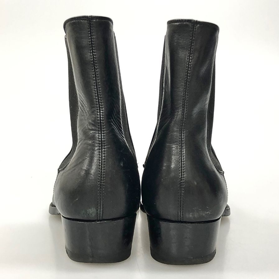 サンローラン パリ サイドゴアブーツ ブラック サイズ40 ブラック メンズ サイズ39 SAINT LAURENT PARIS 約24.0cm【AFC7】