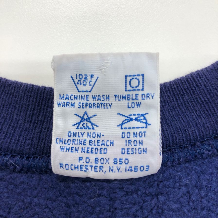 中古◆チャンピオン リバースウィーブ スウェット ロゴ パープル メンズ サイズXL Champion REVERSE WEAVE 【AFB18】