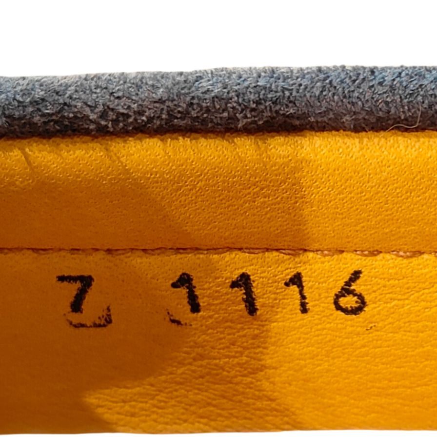 パラブーツ スリッポン ビーフロール スエード ブルーー サイズUK7 PARABOOT スリッポン 約26.0cm【LA】【中古】