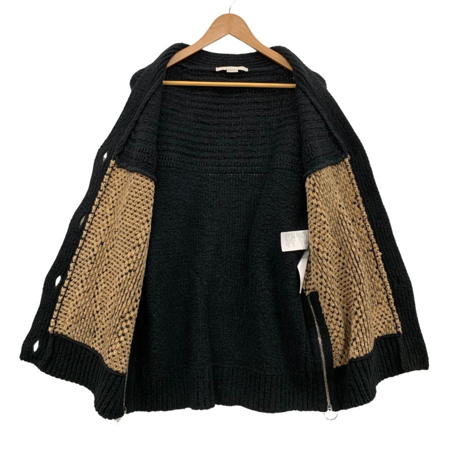 美品◆ステラマッカートニー カーディガン サイドジップ レディース サイズ36 STELLA McCARTNEY 【AFA5】