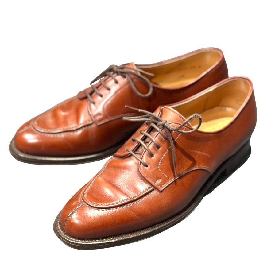 リーガル レザーシューズ 6401 Uチップ ブラウン サイズ25EE REGAL ビジネスシューズ 約25.0cm【LA】【中古】