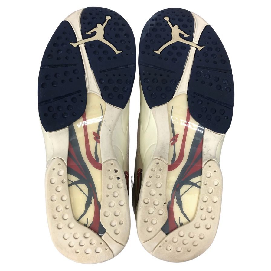 ナイキ ハイカットスニーカー エア ジョーダン 8 レトロ スウェード FJ2850-107 アイボリー メンズ サイズ29.5cm NIKE AIR JORDAN 8 RETRO SP 約29.5cm【AFD15】