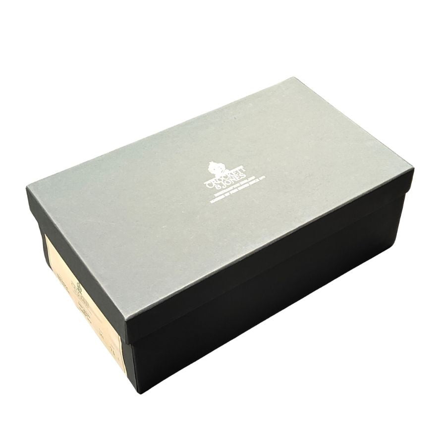 クロケット&ジョーンズ レザーシューズ SWANSEA ウイングチップ スエード ダークブラウン サイズUK7.5E メンズ CROCKETT&JONES ビジネスシューズ 約26.0cm【LA】【中古】