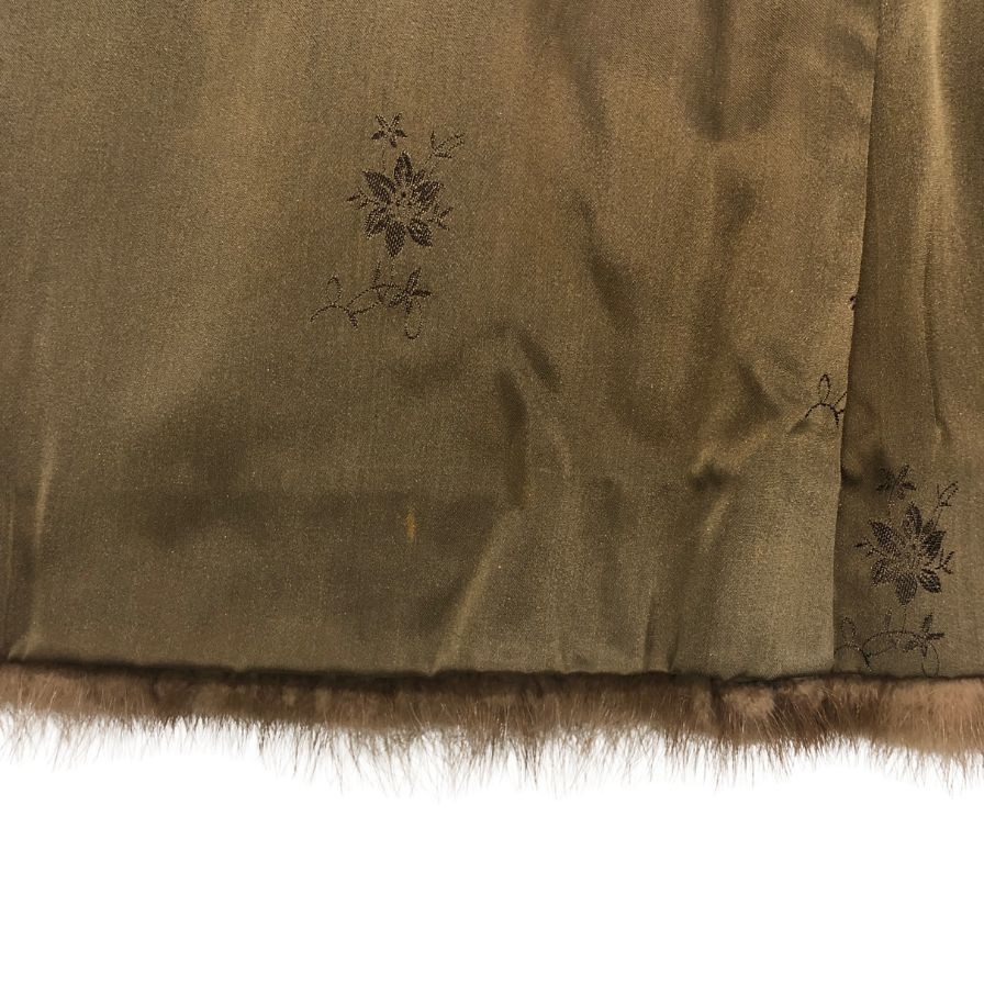 美品◆オズファー ファージャケット ベージュ サイズ13 OSFUR 【AFG1】