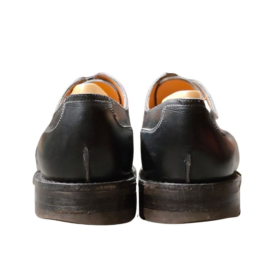 ジェイエムウエストン レザーシューズ 641ゴルフ ボックスカーフ ブラック サイズUK8D J.M.WESTON 約26.0cm【LA】【中古】