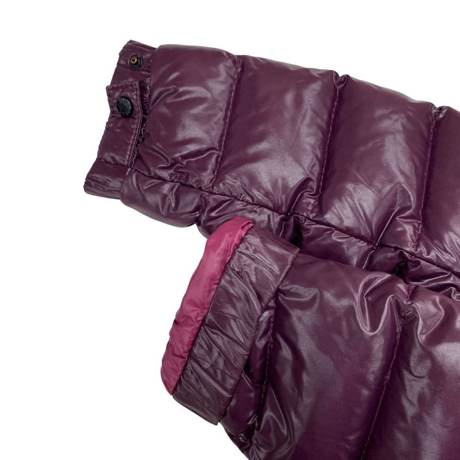 中古◆モンクレール ダウンジャケット BADY GIUBBOTTO パープル レディース サイズ1 MONCLER 【AFA22】