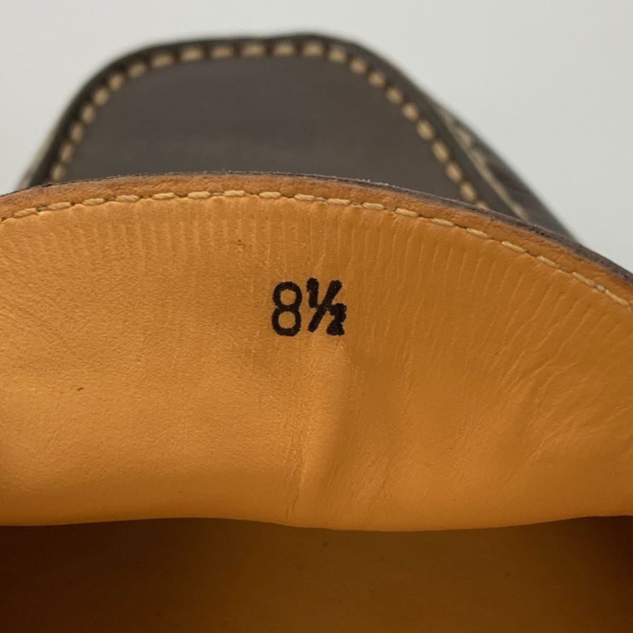 トッズ サボ レザーサンダル ブラウン サイズ8.5 TODS 約26.5cm【AFC36】