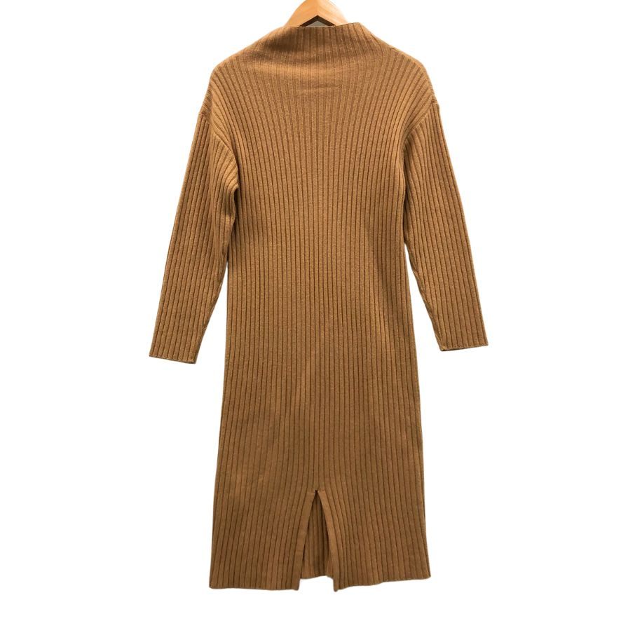 中古◆バーニーズ ニューヨーク ニット ワンピース ウール サイズ38 ブラウン レディース BARNEYS NEWYORK 【AFB22】