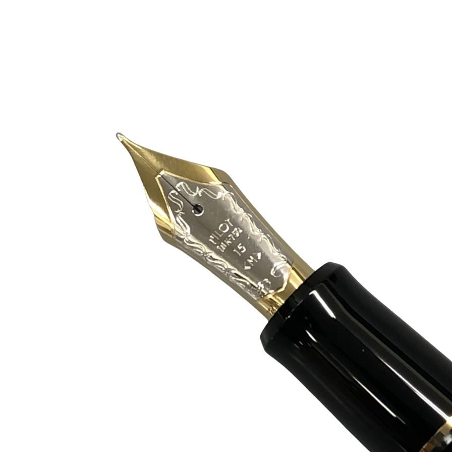 パイロット 万年筆 カスタム845 漆 Urushi ペン先18K FKV-5MR-B-M ブラック ユニセックス PILOT【AFI29】