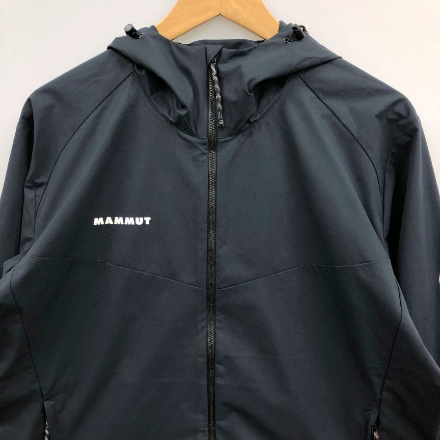 新品同様◆マムート グラナイトフーデッドジャケット メンズ ブラック サイズM MAMMUT 【AFB8】